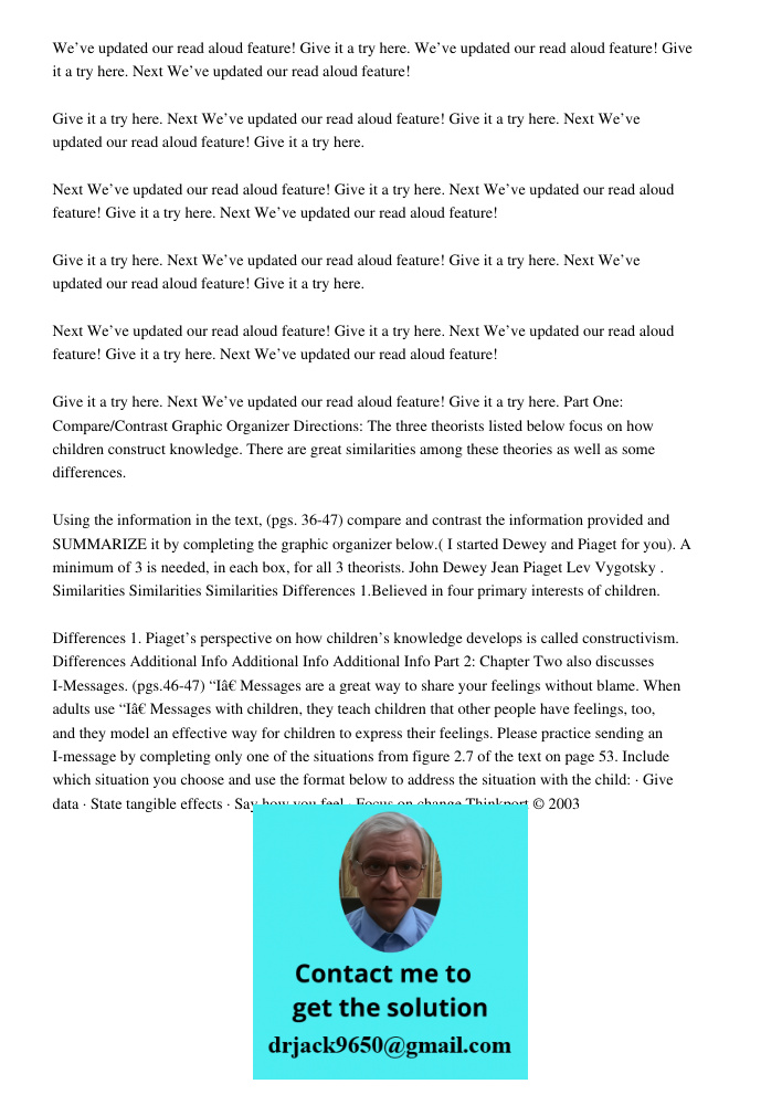 We’ve updated our read aloud feature! Give it a try here. We’ve updated our read aloud feature! Give it a try here. Next We’ve updated our read aloud feature! Give it a try here. Next We’ve updated our read aloud feature