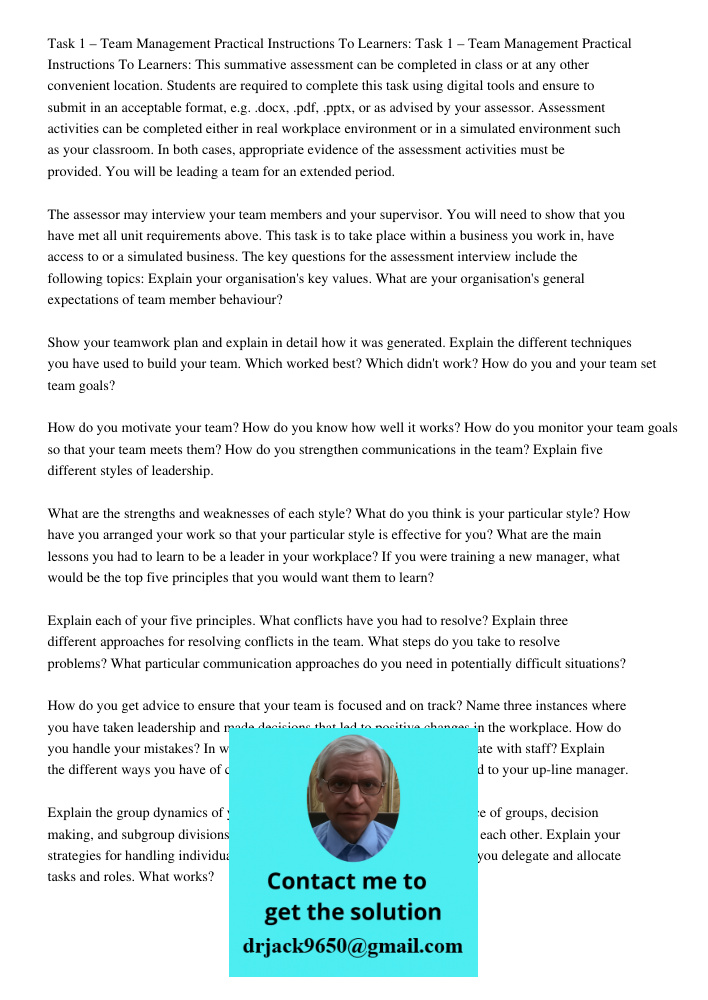 This summative assessment can be completed in class or at any other convenient location. Students are required to complete this task using digital tools and ensure to submit in an acceptable format, e.g. .docx, .pdf, .pp