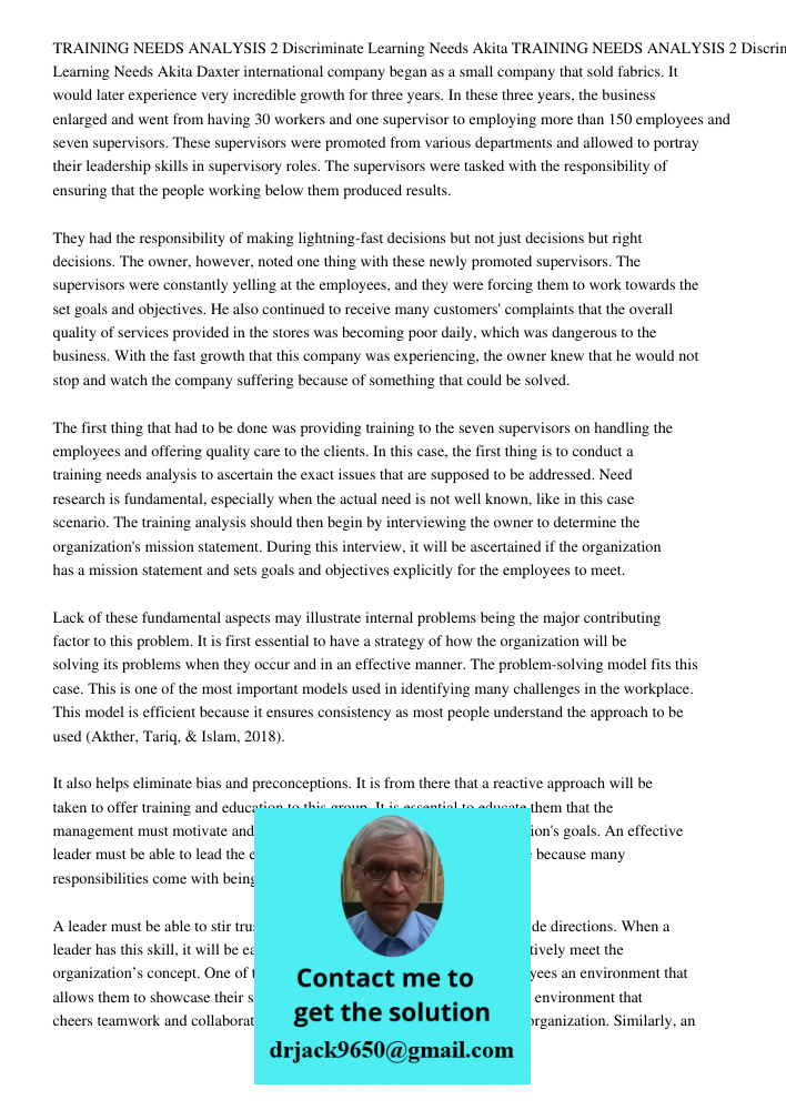 Daxter international company began as a small company that sold fabrics. It would later experience very incredible growth for three years. In these three years, the business enlarged and went from having 30 workers and o